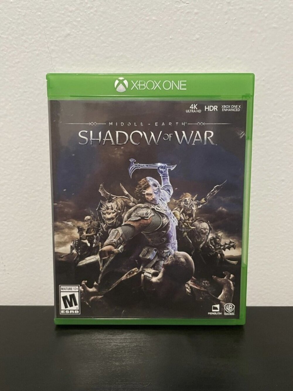 Middle Earth Shadow Of War Xbox One Complete LOTR Hobbit Video Game